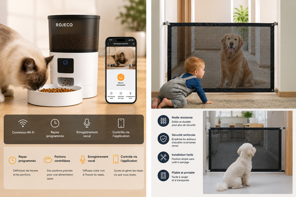 Distributeur automatique de croquettes avec caméra HD et contrôle intelligent