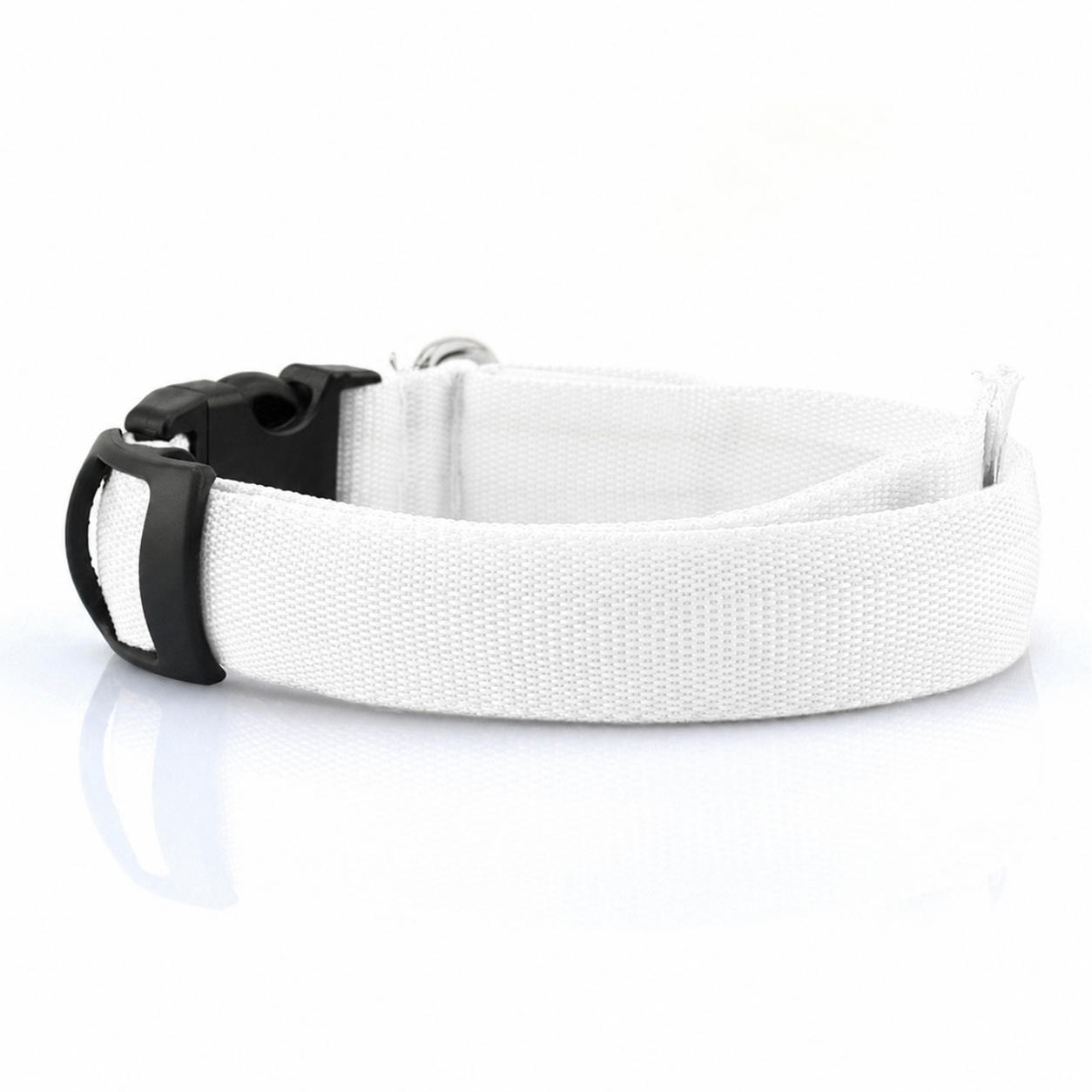 Collier lumineux LED en nylon pour chien et chat, clignotant pour une sécurité nocturne optimale, laisse ajustable. Accessoires pour animaux de compagnie.